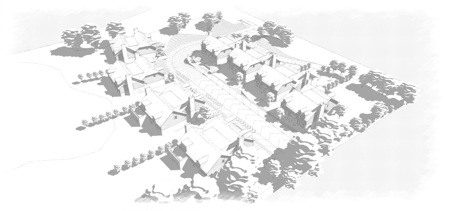 Planning Massing 3D Terrain_Bird Eye 2